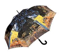 VON LILIENFELD Paraguas Largo Clásico Automático Grande Estable Arte Vincent Van Gogh: Café Nocturno
