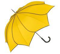 VON LILIENFELD Paraguas Sombrilla Ligero Estable Forma De Flor En-Automático Minou, amarillo, 103D/86L