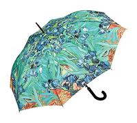 VON LILIENFELD Paraguas Vincent van Gogh: Lirio Flor Largo Clásico Automático Grande Estable Arte