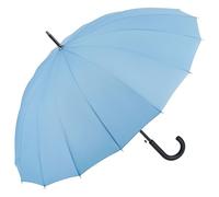 VON LILIENFELD Paraguas XL diámetro: 103 cm automático grande estable Devon, azul claro, 103D/86L