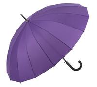 VON LILIENFELD Paraguas XL diámetro: 103 cm automático grande estable Devon, morado, 103D/86L