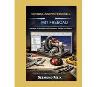 VON NULL ZUM PROFESSIONELL MIT FC FREECAD Praktische 3D-Modellierung für Ingenieure, Designer und Entwickler: Eine praktische Schritt-für-Schritt-Anleitung für Anfänger bis hin zu fortgeschrittenem