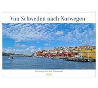 Von Schweden nach Norwegen mit dem Wohnmobil unterwegs (Wandkalender 2026 DIN A3 quer), CALVENDO Monatskalender: Entlang der Westküste Schwedens nach Norwegen