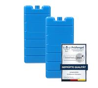 VonBueren 2 - 30 acumuladores de frío para bolsa térmica de 12 horas de enfriamiento | aprox. 200 g por acumulador de frío | aprox. 7,4 x 16,7 x 2,1 cm | también para nevera (2)