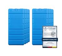 VonBueren 8 x acumulador de Frio para Nevera portatil | 12h | Placas Hielo Nevera portatil de 200 g | Azul | ca. 16,5 x 7,5 x 2 cm |