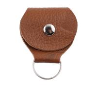 VONCYKI 2 piezas de piel sintética para púas de guitarra, bolsa de púas, paquete de púas de guitarra, bolsa para llavero, accesorios