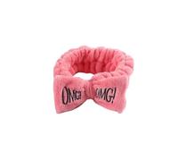 VONCYKI OMG - Diademas versátiles con lazo para niñas y mujeres, turbantes suaves, bandas elásticas para el cabello, forro polar coral, accesorio de maquillaje (3)