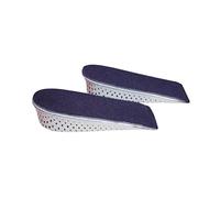 VONCYKI Plantillas de aumento de altura para media zapatilla, inserto en el talón, almohadilla para zapatos deportivos, soporte de arco, unisex, 2-5 cm, plantilla invisible (3,3 cm)