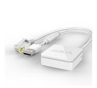 VONETS 2.4GHz Mini Router WiFi Punto de Acceso portátil Puente WiFi Repetidor Inalámbrico Ethernet a WiFi Adaptador Amplificador WAN LAN 2 Puertos RJ45 DC/USB para Impresora IP de Hotel VAR11N-300