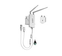 VONETS 2.4GHz WiFi Bridge Ethernet Repetidor inalámbrico/Mini enrutador/Adaptador de señal de Punto de Acceso RJ45, DC/USB Alimentado para cámara IP, PLC Industrial, AGV, Dispositivos de Red VAP11S