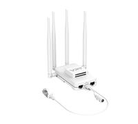 VONETS Gigabit WLAN Bridge WiFi Router Wireless Repetidor / Dual Band 2.4GHz/5GHz RJ45 WiFi Ethernet Adaptador Range Extender, PoE/DC accionado para robots DVR Industrial IoT dispositivos de red