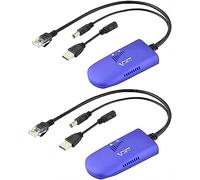 VONETS Puente WiFi/Repetidor de señal de 2,4GHz/WiFi Hotspot Extender Booster/WiFi Ethernet Bridge/RJ45 a WiFi para DVR, PS3, Impresora de Red, PLC, Dispositivo de Red IoT VAP11G-300 (2 Items)