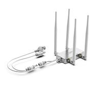 VONETS VBG1200 Mini Wireless Industrial Dual Band WiFi Puente/Repetidor/Router con 2,4 GHz / 5 GHz y 4 Antenas externas, Ideal para instalaciones industriales, SPS, Robots