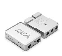 VONETS VS500 Industrie 5 Puertos Gigabit Switch Ethernet RJ45 Splitter Extend LAN Puerto de Red, 4 Puertos+1 Puerto de Enlace Ascendente, diseño metálico Plug&Play Universal para Dispositivos de Red