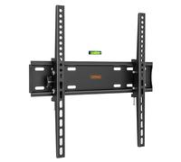 VonHaus Soporte de TV Pared para Pantallas de 26-55" - Soporte de Pared TV con Nivel de Burbuja & Inclinación - Vesa Máx 400x400 mm, Capacidad 45 Kg