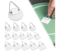 VONJUMA 15 Pcs Cuelga Cuadros Adhesivo Colgadores Adhesivos Organización Práctica Y Versátil Ideal Para Platos Marcos De Fotos Obras De Arte Fácil Instalación Y Durabilidad Garantizada 3 Formas