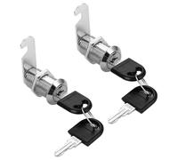 VONJUMA 2 Pcs Cerradura Buzón Cerraduras Para Armarios Cerradura Taquilla Placa Buzón Vienen Con 4 Llaves Aptas Para Gabinetes De Archivos Y Casilleros De Buzón