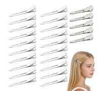 VONJUMA 25 Pcs Pinzas pelo Peluqueria de Duckbill Profesional Metal Clip de Pelo Pinzas Para el Pelode Estilismo de Salón Hair Clips para Peinado pelo Mujere Niña