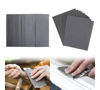 VONJUMA 30 Piezas Papel De Lija Masilla De Carrocero Coche Lija Madera Seco Al Agua Grano De 320 A 3000 (23X9.3Cm) Y 1500 A 2000 (28X11.5Cm) Lija Al Agua Para Pulir De Coche Metal Madera Muro