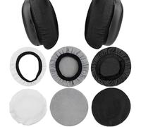 VONJUMA 6 Piezas Almohadillas Para Auriculares Fundas Elásticas Lavables Para Auriculares Fundas Para Auriculares De Tela Flexible Protección Contra El Sudor Para Gimnasio Juegos