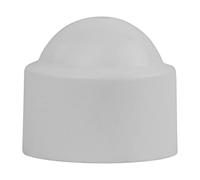 Vonlis - Tapas protectoras para tornillos y tuercas hexagonales, color blanco, M10, 25 unidades