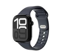 VONMÄHLEN Classic Band 2 - Correa para Apple Watch respetuosa con el medio ambiente, ajustable y transpirable, hecha de silicona reciclada, impermeable y antideslizante, talla 40, 41, 42 mm, color