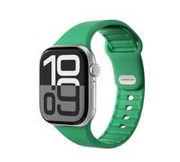 VONMÄHLEN Classic Band 2 - Pulsera ajustable y transpirable de silicona reciclada, repelente al agua, antideslizante, compatible con Apple Watch, 44 | 45 | 46 | 49 mm, Silicona, Sin piedra preciosa