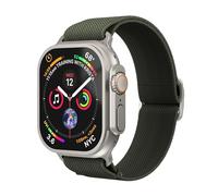 VONMÄHLEN Classic Nylon Loop: correa ajustable para Apple Watch, resistente al agua y al sudor 40 | 41 | 42 mm - Negro
