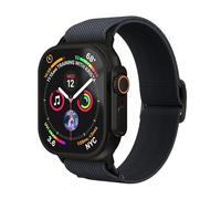 VONMÄHLEN Classic Nylon Loop: correa ajustable para Apple Watch, resistente al agua y al sudor 44 | 45 | 46 | 49 mm - Negro azulado