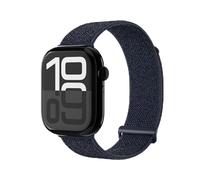 VONMÄHLEN Fitness Loop 2 - Brazalete deportivo para Apple Watch - Tejido de nailon resistente, cierre de velcro ajustable sin niveles, sudor y resistente al agua - Talla 44 | 45 | 46 | 49 mm - Azul