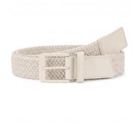 VONMELLI Cinturón elástico trenzado unisex con hebilla de metal - Cinturón elástico ajustable para hombre y mujer, casual y vintage para vaqueros, pantalones, golf