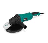 VONROC Amoladora angular VONROC AG509AC - 2350W, Ø230 mm, arranque progresivo, mango giratorio, seguridad anti-reinicio - Ideal para metal, hormigón, ladrillo, azulejos