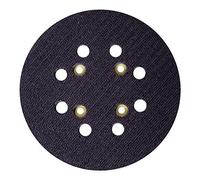 VONROC Bandeja de lijado Ø125 mm - Adecuado para lijadora orbital OS503DC - Fijación adhesiva para papel de lija