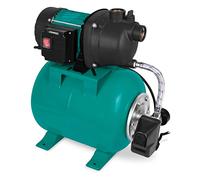 VONROC Bomba de agua doméstica 800 W - Bomba de agua automática con interruptor de presión y depósito de 19 L - 3300 l/h, 4 bar - para riego de jardín y uso de agua de lluvia