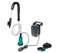 VONROC Bomba para Depósito de Agua de Lluvia 20V 1800 l/h