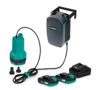 VONROC Bomba Sumergible a Batería 20V para Agua Sucia y Limpia