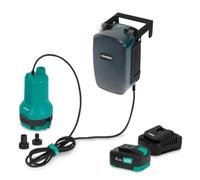 VONROC Bomba Sumergible Inalámbrica 20V para Agua Limpia y Sucia