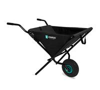 VONROC Carretilla Plegable - 50 litros - 30 kg. de Capacidad de Carga Recoger y Transportar follaje y esquejes