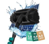 VONROC Cepillo de Lavado telescópico - 4,60 m - Incl. Cepillo Multiusos, Manguera de 6 m y dosificador de jabón