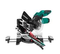 VONROC Ingletadora compacta 2200W - Ø216mm - Hoja de sierra 40-T - Sierra de corte radial - Con láser y LED