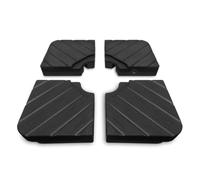 VONROC Juego de 4 soportes para sombrilla de jardín, rellenables, 40 x 40 cm