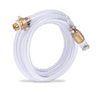 VONROC Mangueras de aspiración para bombas de agua / Manguera de aspiración en espiral - 4m x 25mm, 1'' - Universal