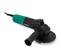 VONROC Pro Amoladora angular - 850W - Ø125mm - adecuada para piedra, baldosas, hormigón y acero - incl. mango lateral - cable de goma de 3m