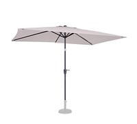 VONROC Sombrilla Premium Rapallo 200x300cm Beige - Inclinable con Protección UV 50+ para Terraza o Balcón