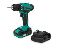VONROC Taladro atornillador a batería 20V | Incl. batería 2.0Ah y cargador