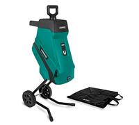VONROC Trituradora 2500W - Para ramas de hasta Ø45mm - Incluye bolsa de recogida de 45L y palo de empuje