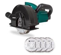 VONROC VONROC Rozadora de Pared 1700W - Incluye 6 Discos Diamantados