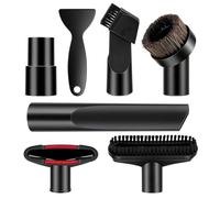vonsera 7 Piezas Accesorios Aspiradora, 32-35 mm Boquillas Aspiradora Universal, Juego de Accesorios para Aspiradora compatible con Kärcher, Miele, Bosch y Siemens