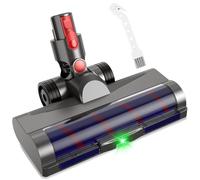 Vonsera Cepillos compatible con Dyson V8/V11/V7/V10/V15, Aspiradoras Eléctrico Cabezal de Recambio Cepillo para Suelos, con LED Blanco, Cepillos de Repuesto para Alfombras, Gris