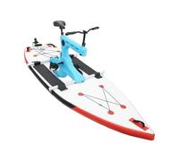 VonVVer Juego inflable para bicicleta acuática y tabla de SUP - Bicicleta acuática con capacidad de carga de 100 kg, asiento y manillar de altura ajustable, para lagos, ríos y mar